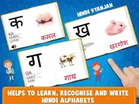 Kids Learn Hindi Alphabets - Varnmala & Swarmala Screen Shot 3