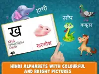 Kids Learn Hindi Alphabets - Varnmala & Swarmala Screen Shot 1