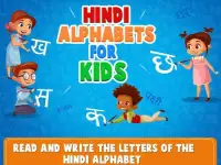 Kids Learn Hindi Alphabets - Varnmala & Swarmala Screen Shot 7