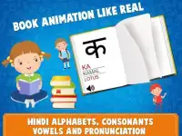 Kids Learn Hindi Alphabets - Varnmala & Swarmala Screen Shot 0