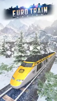Euro Train Racing 3D Screen Shot 8