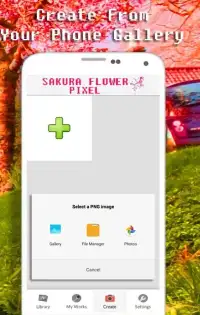 Sakura Flower Color By Number - Pixel Art Screen Shot 0