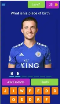 Leicester City Players Quiz Screen Shot 3
