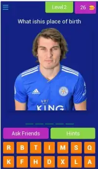 Leicester City Players Quiz Screen Shot 1