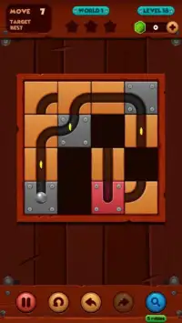 unroll Ball: Unblock Ball - Slide Puzzle Screen Shot 1