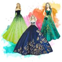 Dress Coloring By Number