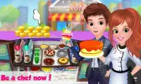 Chef Girl Craze Food Cooking - Restaurant Games Screen Shot 1