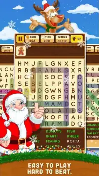 Merry Christmas Word Search Puzzle Screen Shot 3