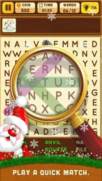 Merry Christmas Word Search Puzzle Screen Shot 5