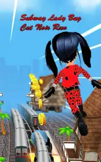 Subway Lady Bug Run Free Game Screen Shot 6