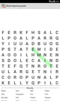 Word Search Puzzle : Search in Word Screen Shot 9