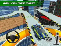 Roof Jumping Car Parking Games Screen Shot 7