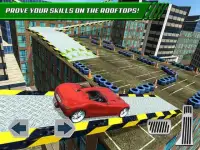 Roof Jumping Car Parking Games Screen Shot 4