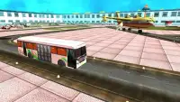 Coach Bus Driving Game 2020:City Airport Simulator Screen Shot 1
