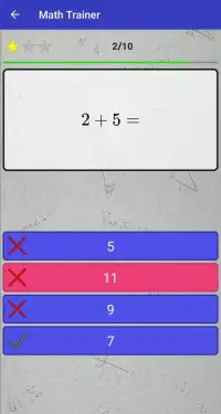 Math Trainer Screen Shot 7
