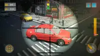 City Traffic Sniper Shooter Screen Shot 0