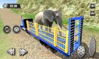 Wild Animal Zoo Transporter 3D Truck Driving Game Screen Shot 2