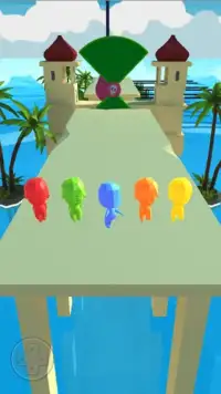 Fun Run Aqua Race 3D Game Screen Shot 0