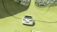 Mega Ramp 3D Game Car Racing : Impossible Tracks Screen Shot 2