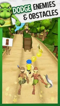 Subway Jeffy Jungle Escape 3D Screen Shot 0