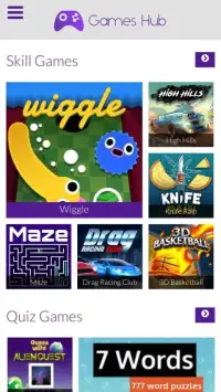 Games Hub - More than 500 Free Games Screen Shot 7