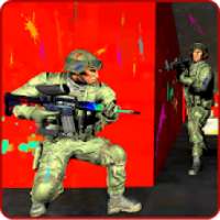 Paintball Shooting Battle - Army Gun Training