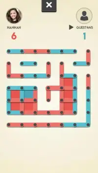 Dots and Boxes Online Multiplayer Screen Shot 3