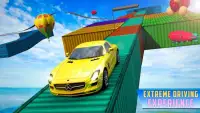 Impossible Car Stunt game : Car games Screen Shot 13