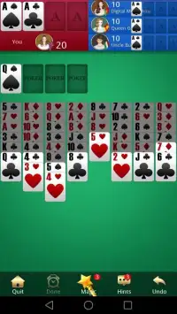 FreeCell Solitaire:Daily Challenges & Match Screen Shot 2