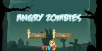 Angry Zombie - Halloween Game Zombie Screen Shot 1