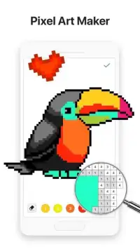 Bixel - Color by Number, Pixel Art Screen Shot 1