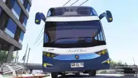 Airport City Bus Driving Simulator 3D:Tourist Bus Screen Shot 3