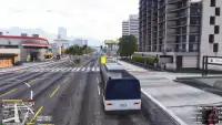 Airport City Bus Driving Simulator 3D:Tourist Bus Screen Shot 8