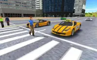Free New York Taxi Driver 3D Sim Screen Shot 10