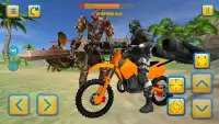 Motorbike Beach Fighter 3D Screen Shot 0
