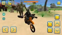 Motorbike Beach Fighter 3D Screen Shot 2
