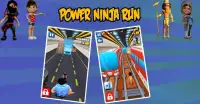 Power Ninja Run: Superboy and Friends Screen Shot 1