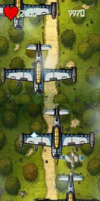 PlaneShooter2D Classic - Plane Games Screen Shot 1