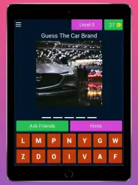 Guess The Car Brand Name Quiz Screen Shot 0