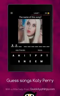 Guess songs Katy Perry Screen Shot 4