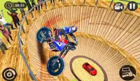 Well of Death Bike Stunt Racing Screen Shot 1