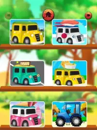 Kidpid Vehicle Jigsaw Puzzles Game for Toddlers Screen Shot 0
