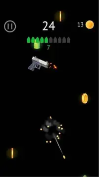 3D Tap To Fly Gun - Flip Gun Arcade Screen Shot 2