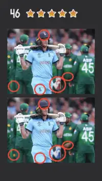 Spot the Differences - Cricket World Cup 2019 Screen Shot 0
