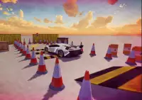Sports car parking 3D Sim& luxury car driving test Screen Shot 0