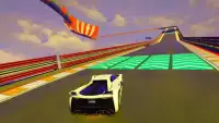 Crazy Car Ramp Racing Simulator:Impossible Tracks Screen Shot 2