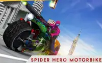 Moto Spider Traffic Hero: Motor Bike Racing Games Screen Shot 3