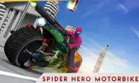 Moto Spider Traffic Hero: Motor Bike Racing Games Screen Shot 5