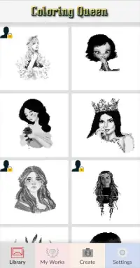 Queen PiXel Art By Number Screen Shot 1