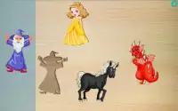 Shape Puzzles for Toddlers - Fairy Tales Screen Shot 1